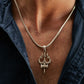 Shiva Trishul Divine Necklace