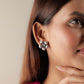 Rose Bloom Spiral Studs