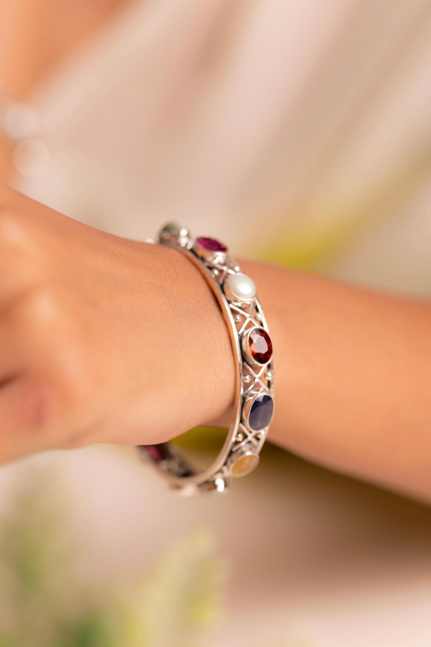 Navratna Jali Heritage Bangle
