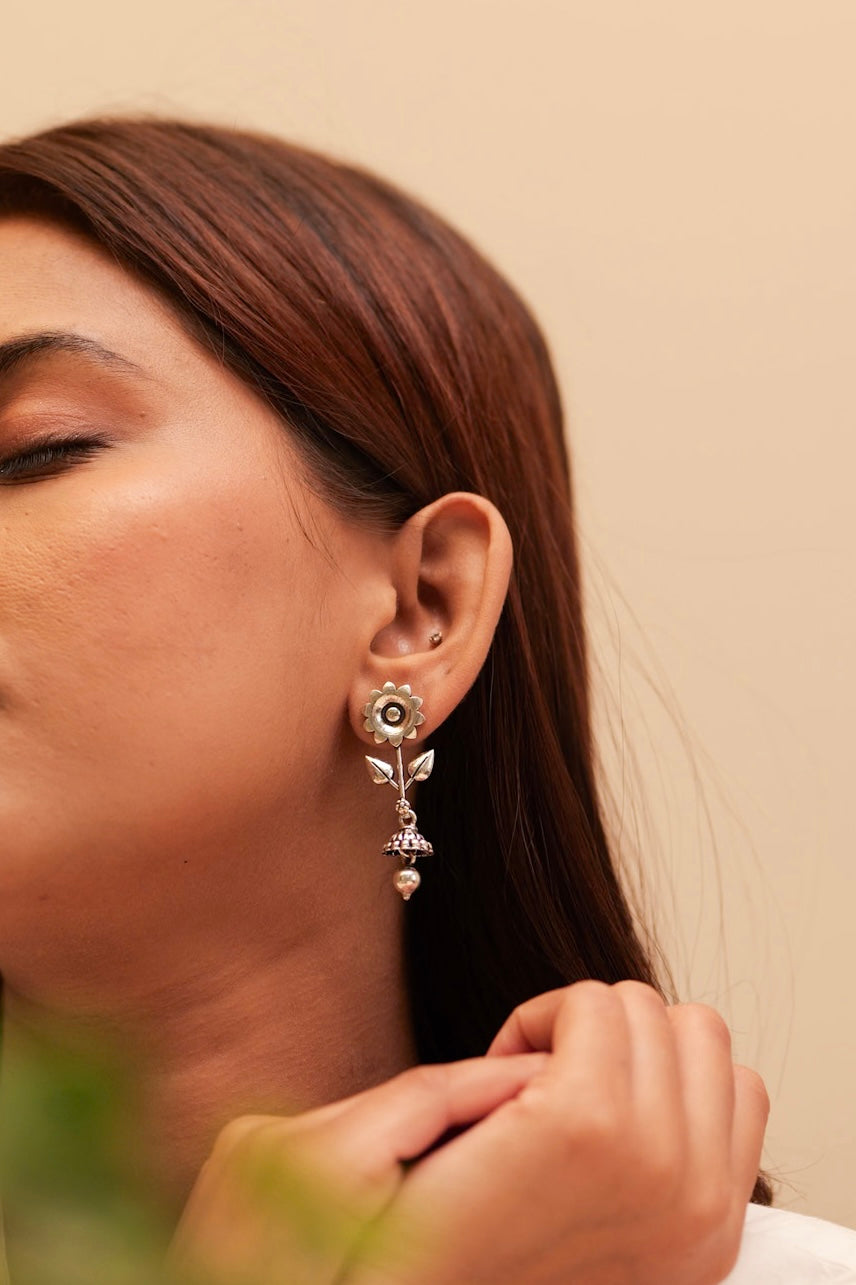 Anokhi Sunflower Drop Jhumki