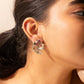 Mishi Navratan Peacock Bloom Stud