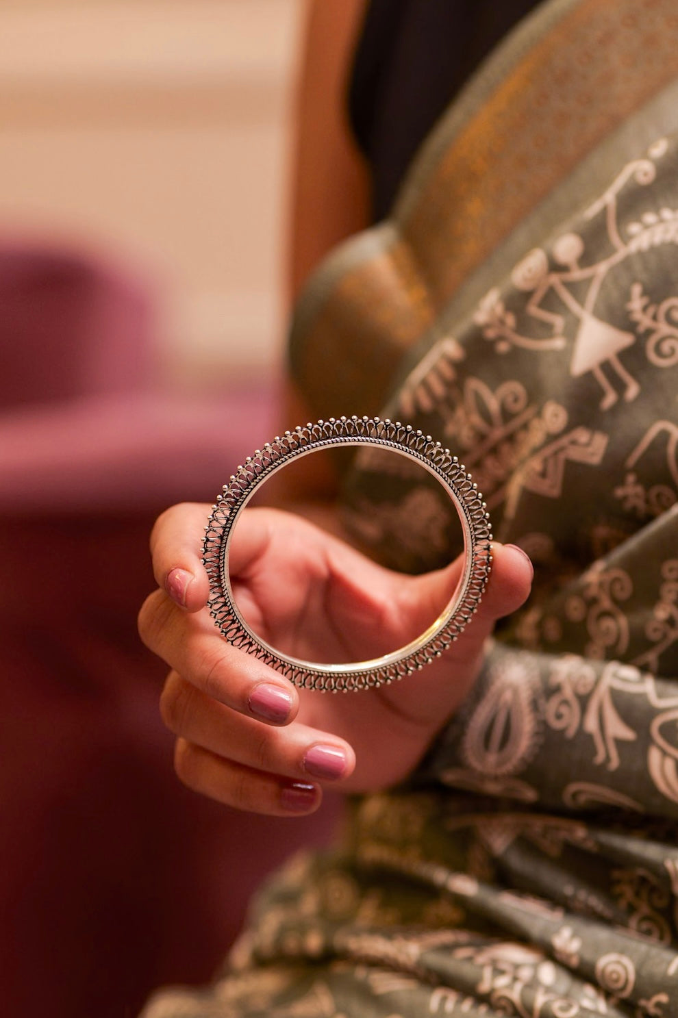 Anokhi Intricate Weave Bangle