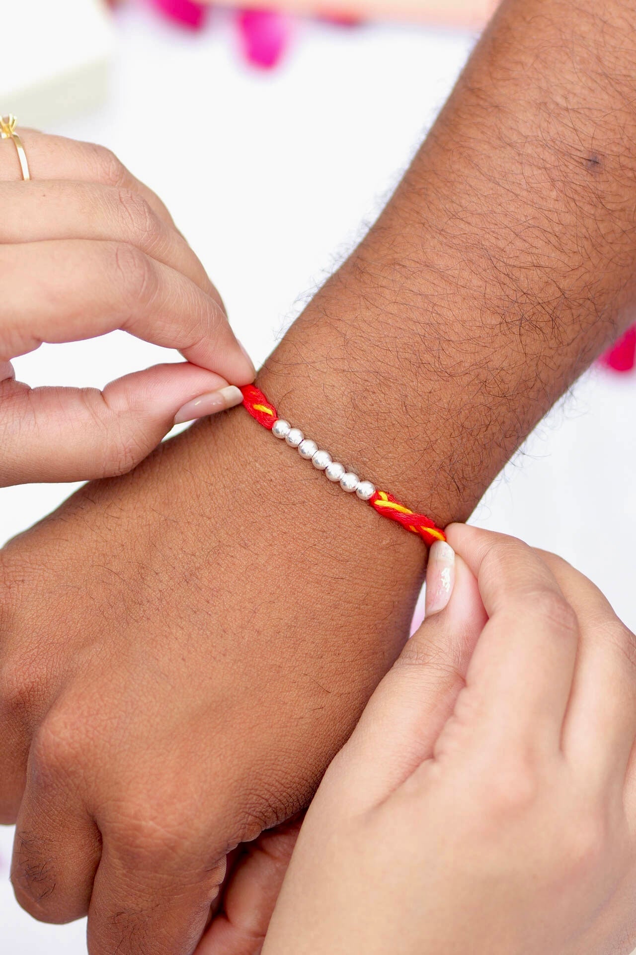 Aadhya Classic Bead Rakhi