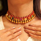 Anokhi Navratna Bead Choker