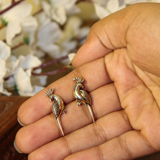 Aadhya Parrot Stud Earring