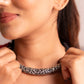 Classic Chitai Flower Engraved Hasli