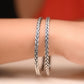 Aadhya Knot Woven Bangle
