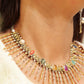 Anokhi Navratan Noor Fringe Necklace Set
