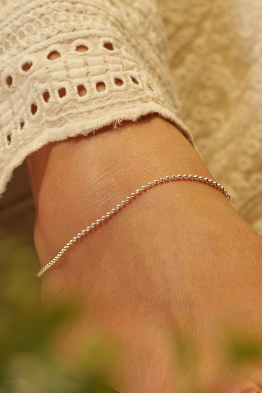 Anaya Minimal Beads Anklet
