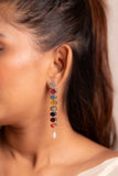 Navratna Celestial Drop Earrings