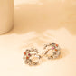 Navratna Bird Hoop Earring