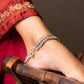 Anaya Classic Ball Motif Anklet Pair
