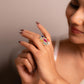 Navratna Statement Cocktail Ring