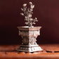 Lakshmi Tulsi Vriksha Silver Idol