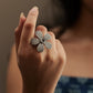 Anaya Bloom Petal Textured Ring