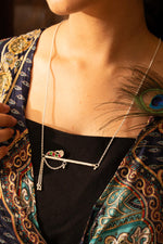 Aadhya Krishna’s Peacock Flute Necklace
