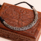 Classic Chitai Flower Engraved Hasli