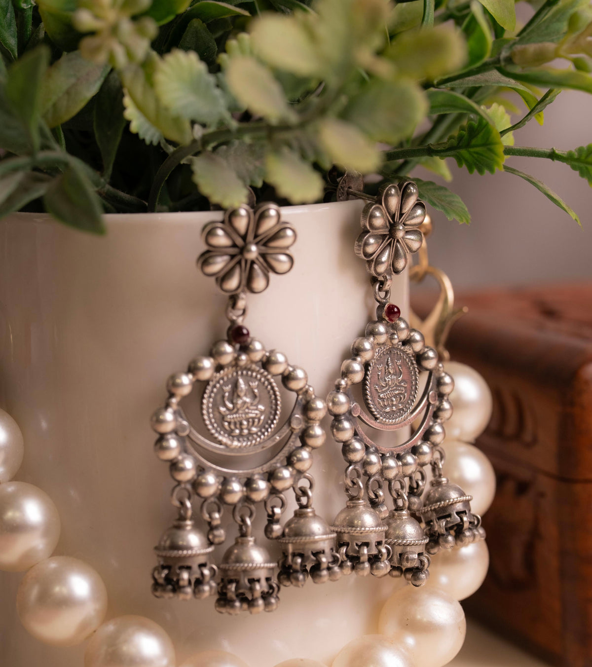 Anaya Lakshmi Coin Jhumki