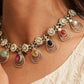Anokhi Navratan Pearl Cascade Necklace
