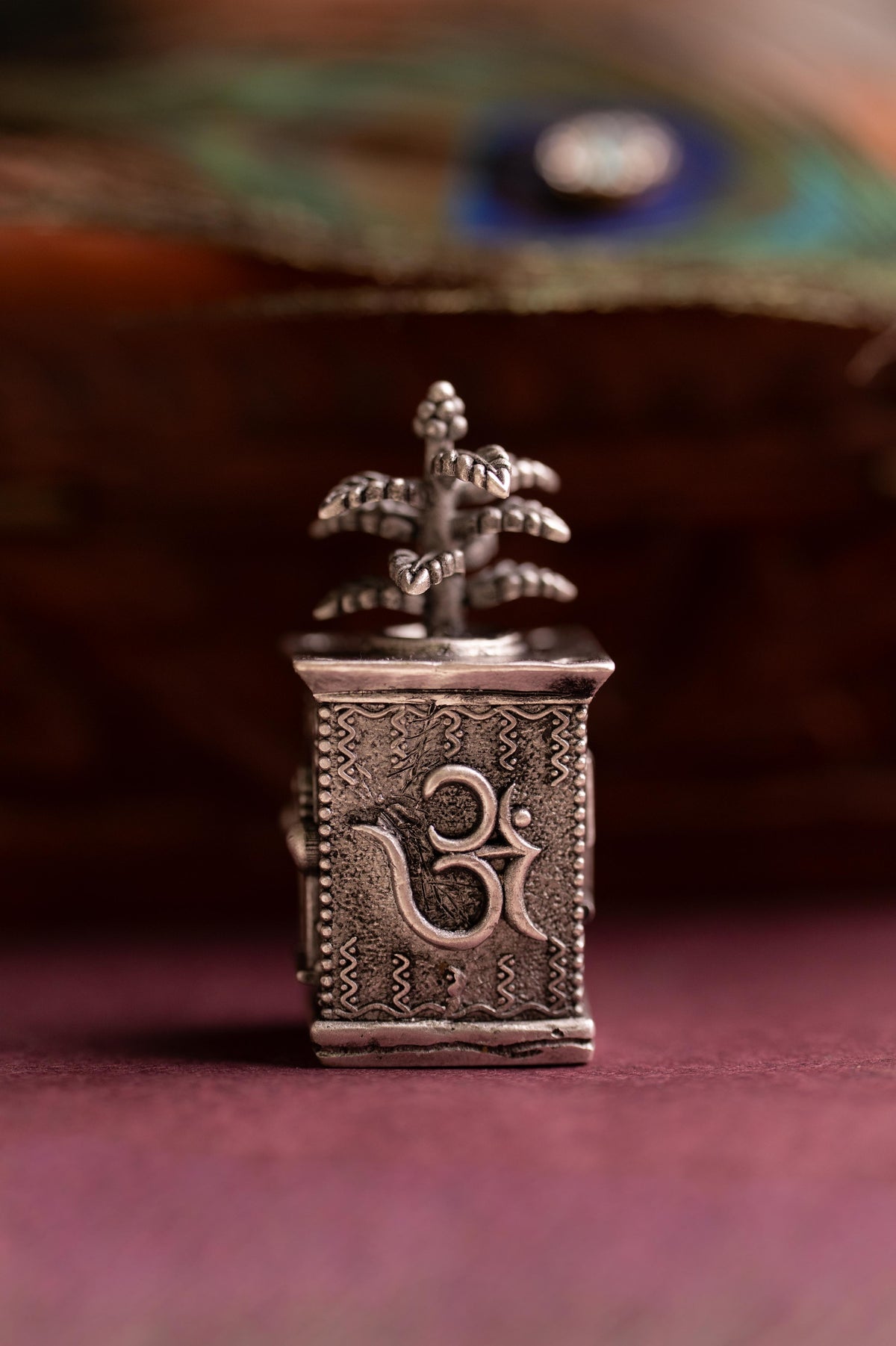 Shree Tulsi Vriksha Silver Idol