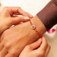 Aadhya Pink Floral Rakhi