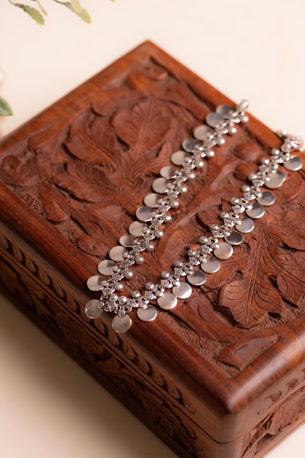 Aadhya Classic Coin Anklet Pair