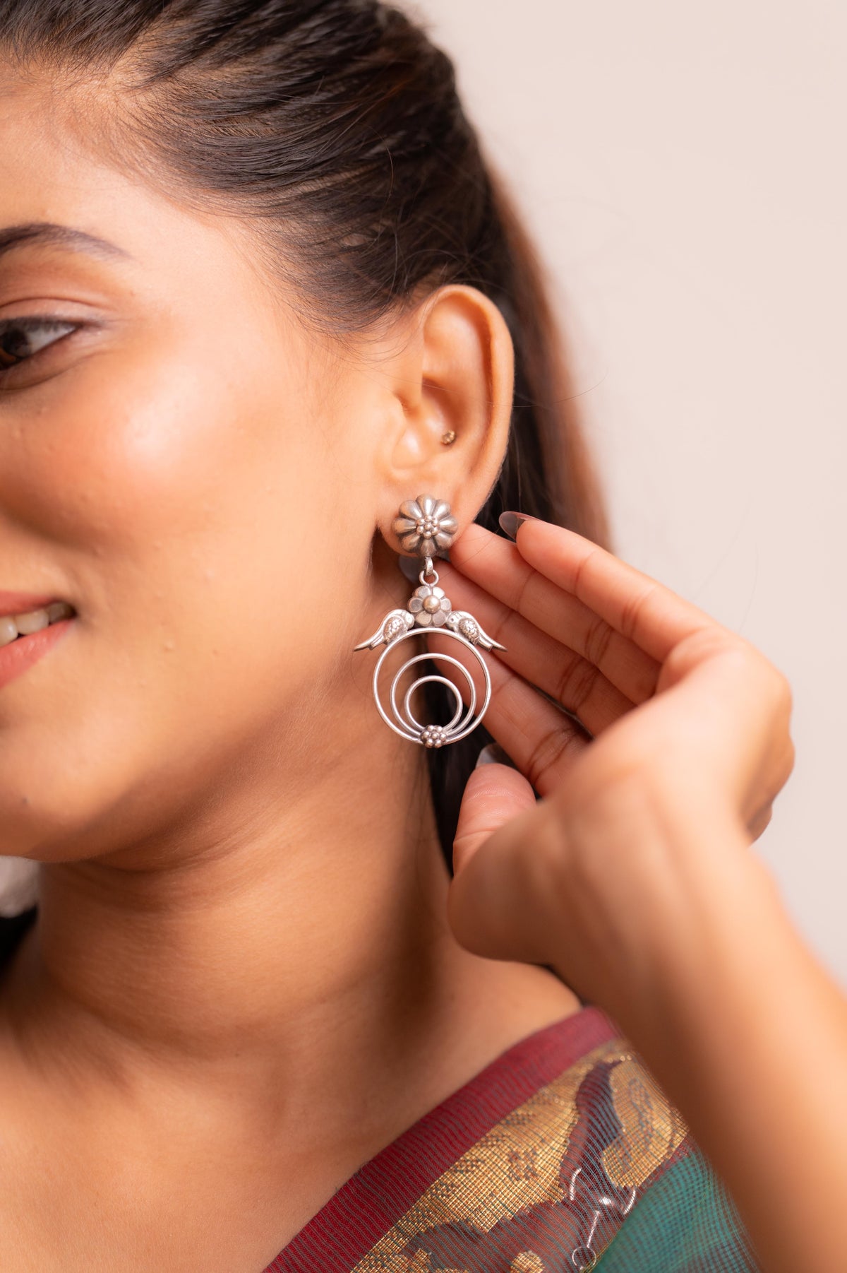Mishi Lovebird Drop Earrings