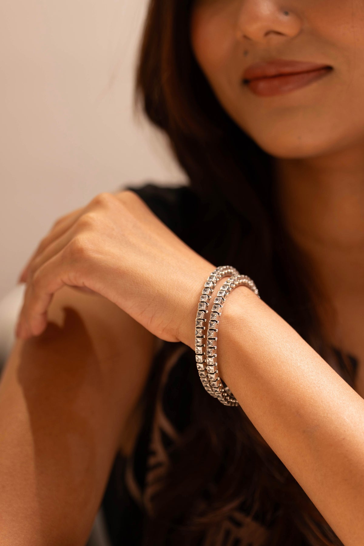 Mishi Prism Crystal Bangle