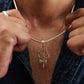 Shiva Trishul Divine Necklace