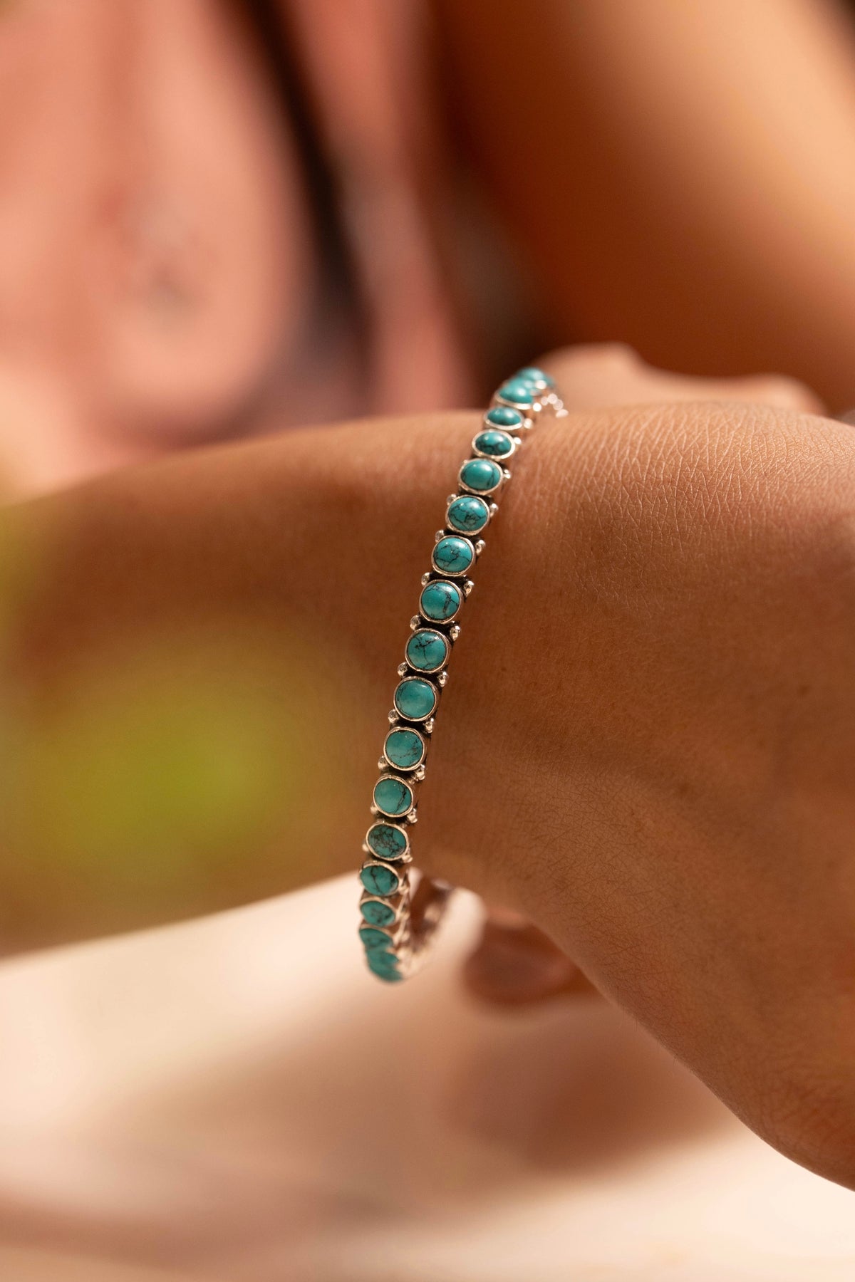 Mishi Turquoise Trail Bangle