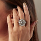 Chandni Kundan Floral Ring