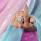 Chandni Kundan Floral Ring