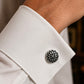 Anokhi Midnight Bloom Cufflinks