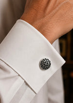 Anokhi Midnight Bloom Cufflinks