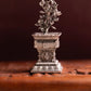 Lakshmi Tulsi Vriksha Silver Idol