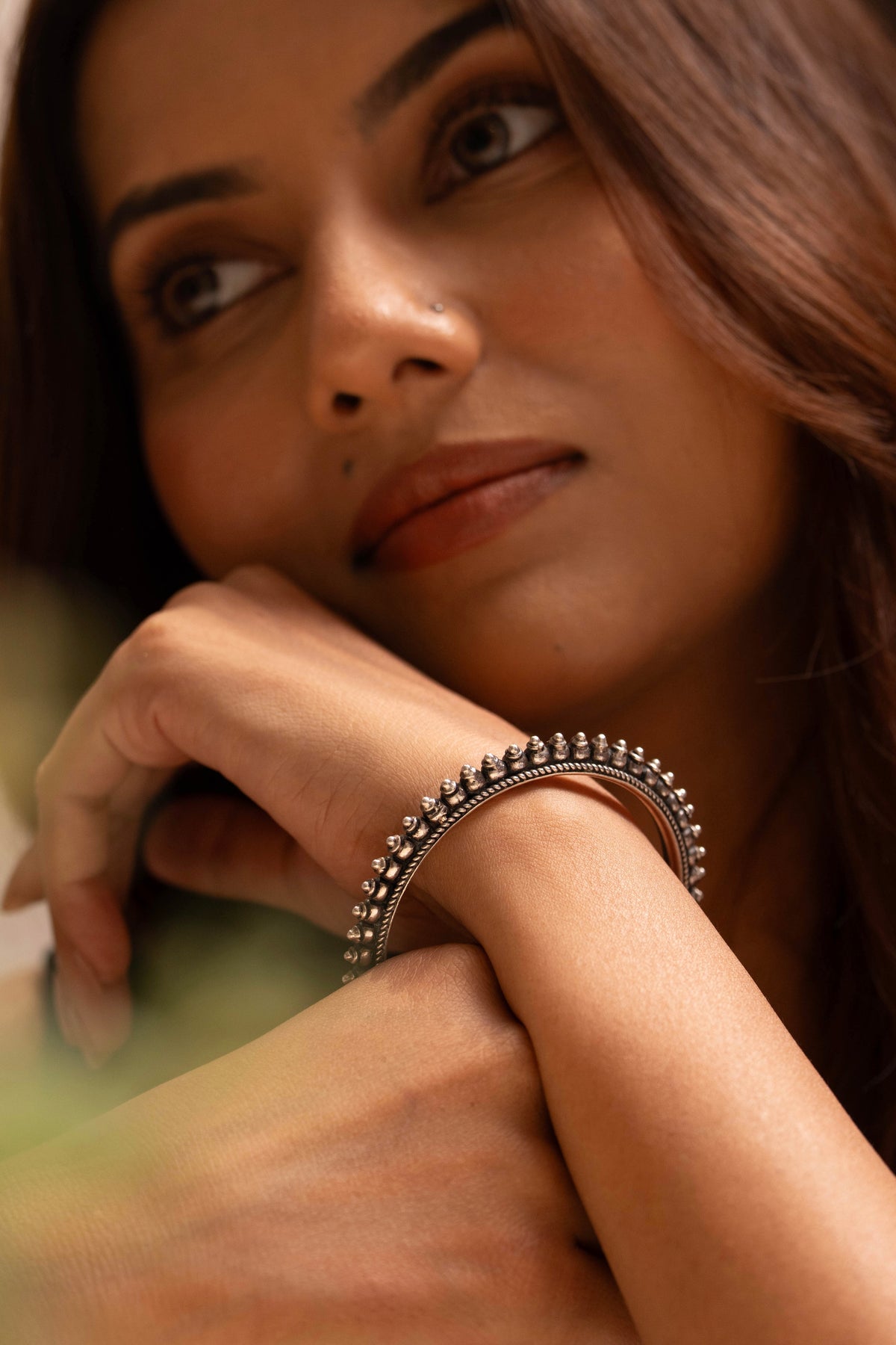 Aadhya Classic Carved Sequence Bangle
