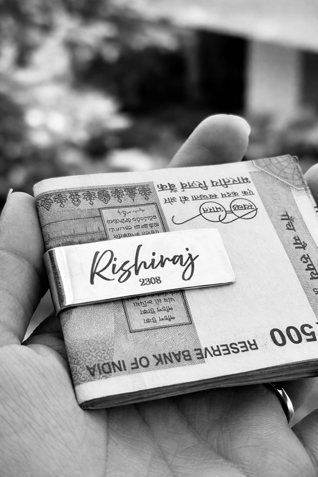 Classic Personalized Engraved Money Clip