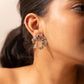 Navratna Bird Hoop Earring