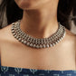 Aadhya Intricate Floral Drape Necklace