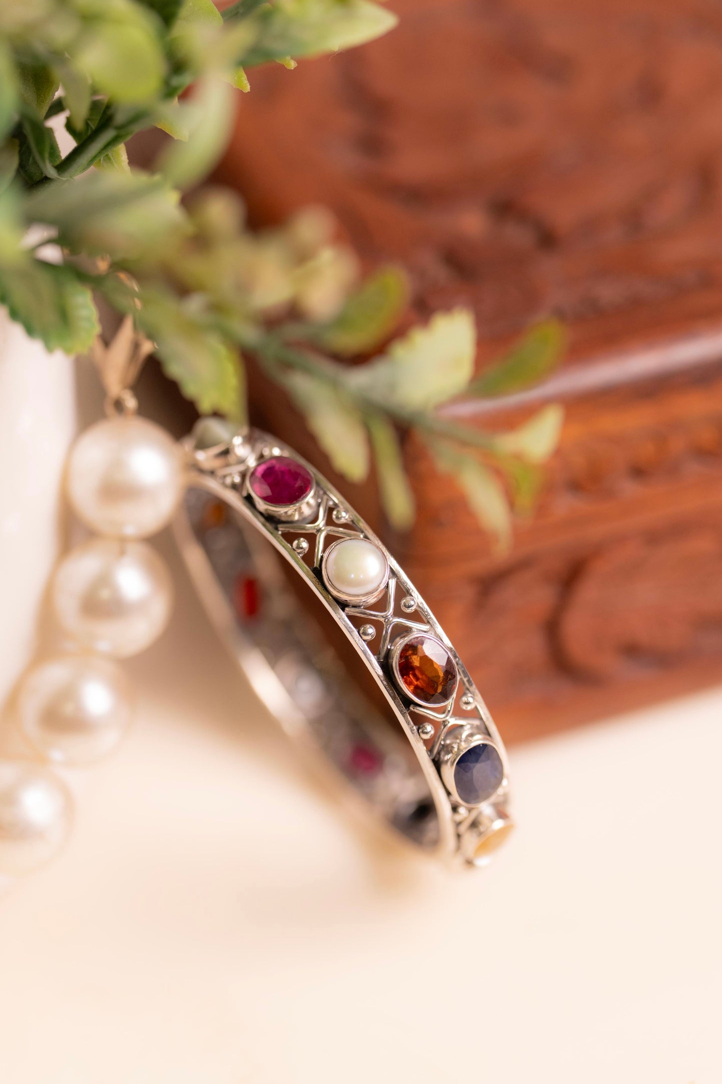 Navratna Jali Heritage Bangle