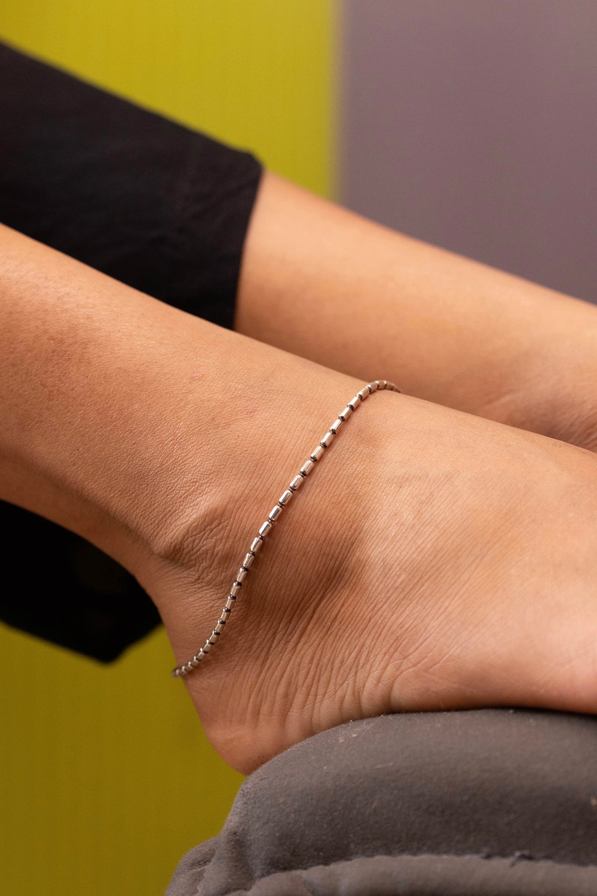 Mishi Fine Everyday Anklet Pair