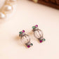 Anokhi Dual Stone Cage Studs