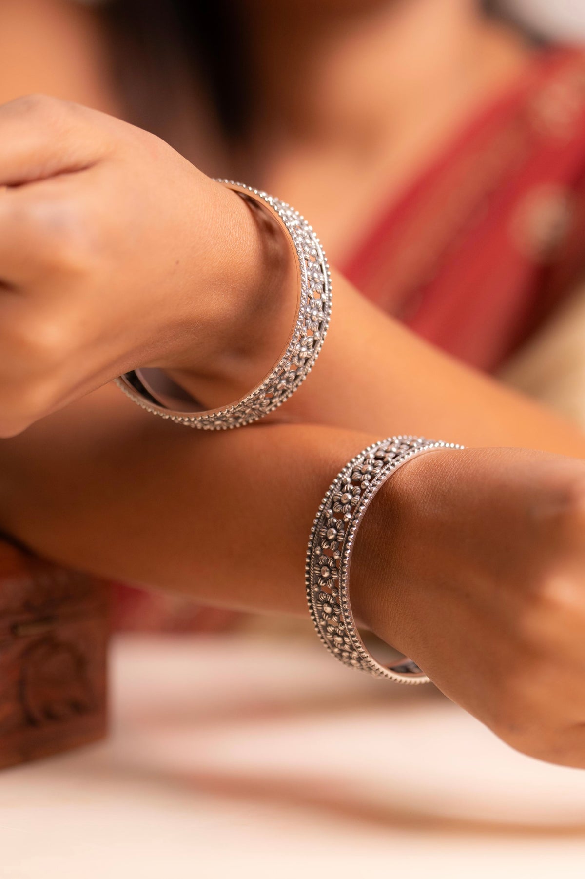 Anokhi Floral Heritage Bangle