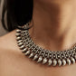 Aadhya Crescent Beaded Choker