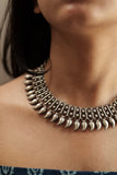 Aadhya Crescent Beaded Choker