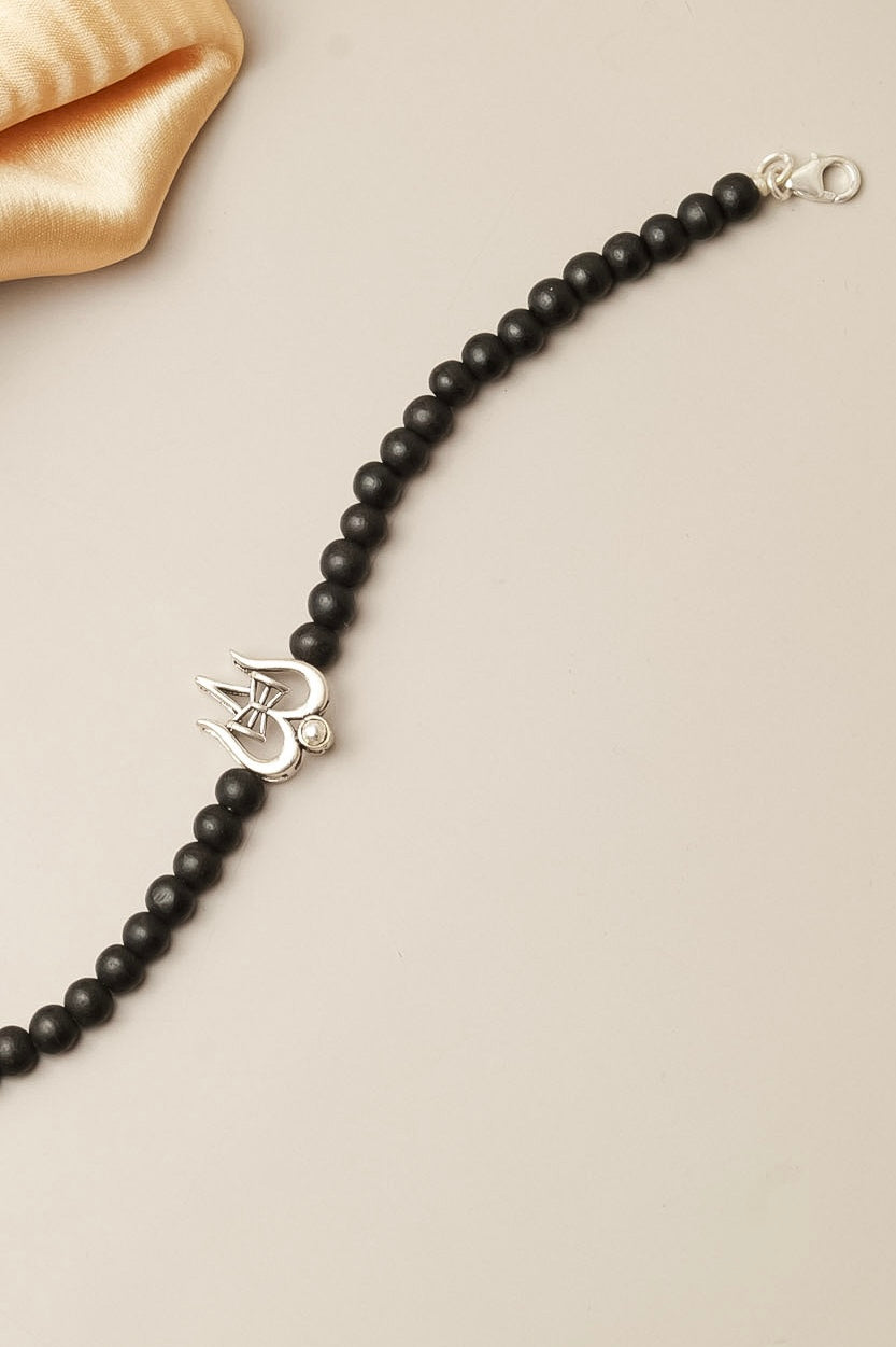 Shiva Trishul Karungali Bracelet