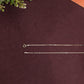 Anaya Triple Bead Anklet