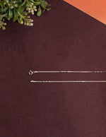 Anaya Triple Bead Anklet