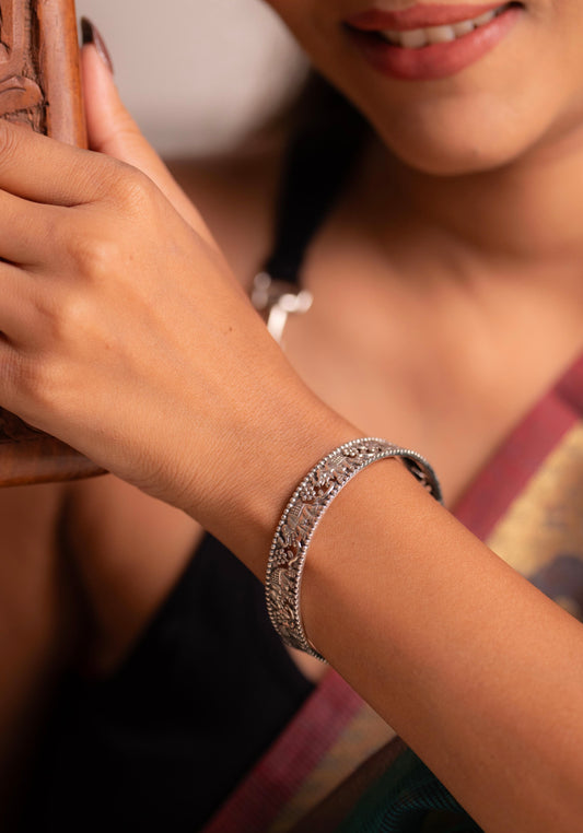 Anokhi Gajraj Carved Bangle Pair