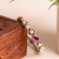 Navratna Floral Grace Bangle